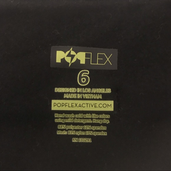 PopFlex Draw the Line Leggings- Mermaid - Picture 6 of 6